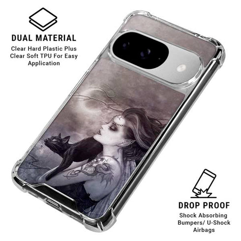 Alchemy Minnaloushe Moon Google Pixel 10 Clear Case